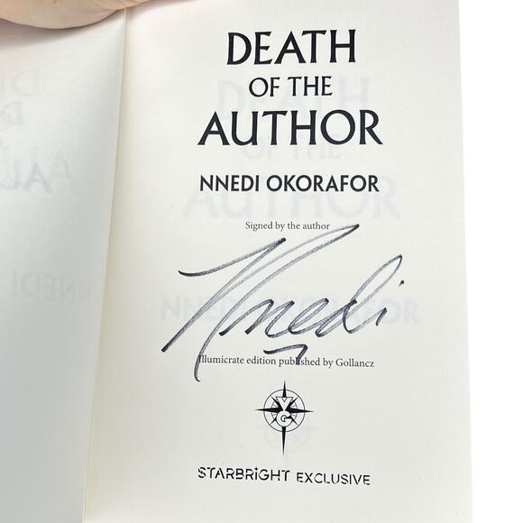 Starbright Illumicrate Death of the Author by Nnedi Okorafor – February 2025 - Picture 7 of 12